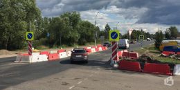 Светофор + островок безопасности на Ленинградском шоссе скоро будут